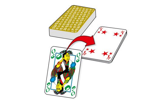 ABACUSSPIELE - Juego de cartas, 4 spieler jugadores [importado de Alemania]