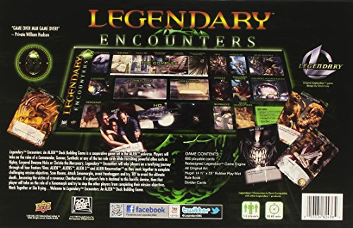 ADC Blackfire Entretenimiento UD82438 - Encuentros Legendary - Un mazo Alien Edificio Juego, Inglés