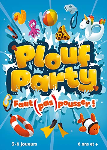 Asmodee- Plouf Party, CGPLOUF01, Juego Familiar