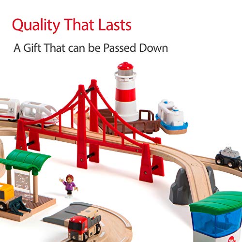 Brio- Railway World Deluxe Set Juego primera edad, Multicolor (33766) , color/modelo surtido