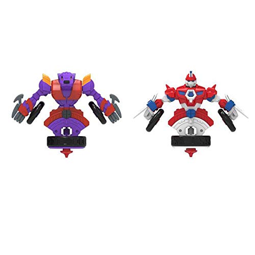 CYP BRANDS Pack de 2 Blazing y Rampage de Spin Racers (SR-24), Multicolor