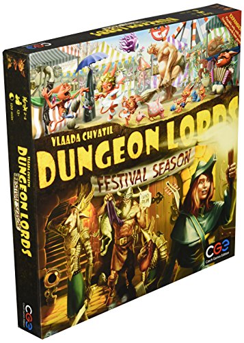 Dungeon Lords Festival Season Game by Czech Games