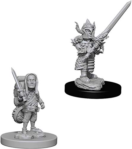 Dungeons & Dragons Nolzur's Marvelous Unpainted Minis: Male Halfling Fighter