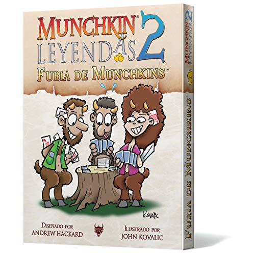 Edge Entertainment- Leyendas 2: Furia de Munchkins (EESJML02)