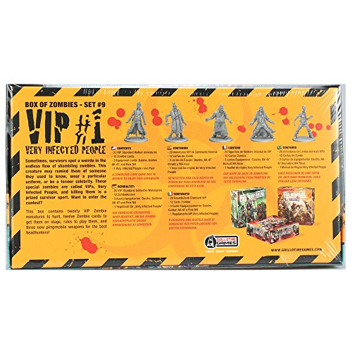 Edge Entertainment - VIP: Very Infected People 1, expansión para Zombicide (ZG68)