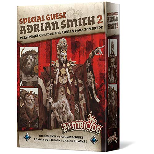 Edge Entertainment- Zombicide Black Plague - Green Horde Special Guest: Adrian Smith 2 ES ES, Color (EECMZB42)