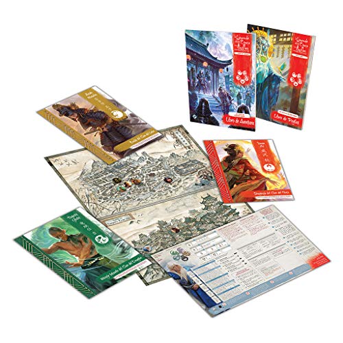 Fantasy Flight Games-La Leyenda de los Cinco Anillos Caja de Inicio, Color (L5R01ES)