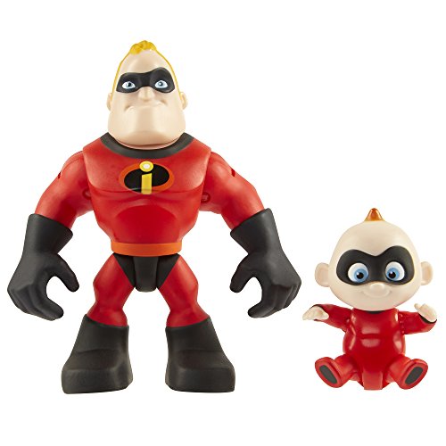 Incredibles 2 Disney 2 – 3 Pulgadas Precool 2-Pack Mr Incredible y Jack Pre Cool Figura