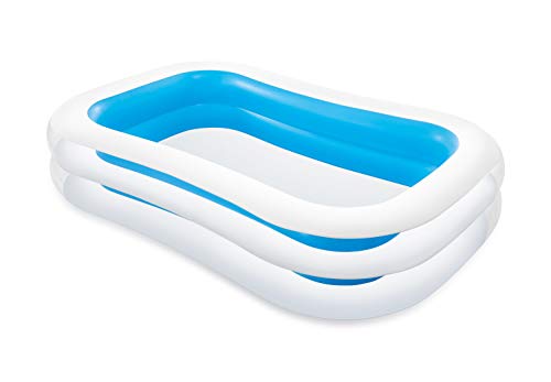 Intex 56483NP - Piscina hinchable rectangular 262 x 175 x 56 cm, 770 litros (Colores surtidos), 1 unidad