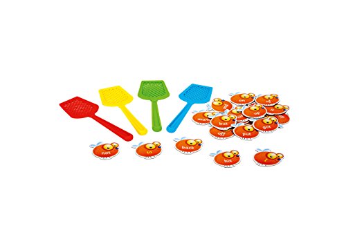 Learning Resources- Juego para identificar Palabras de Uso frecuente con matamoscas Sight Word Swat, Color (LSP8598-UK)