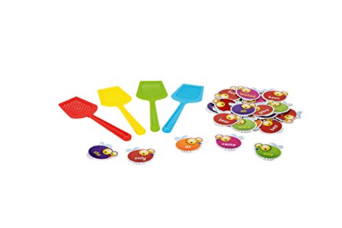 Learning Resources- Juego para identificar Palabras de Uso frecuente con matamoscas Sight Word Swat, Color (LSP8598-UK)