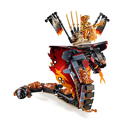 LEGO Ninjago - Colmillo de Fuego Set de construcción de Aventuras Ninja, incluye Minifiguras de Guerreros y una Serpiente Escupefuego, Novedad 2019 (70674) , color/modelo surtido