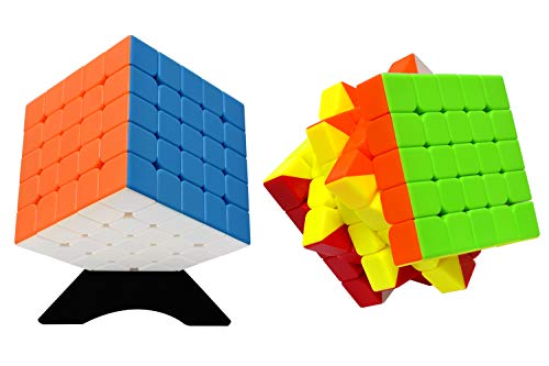 Maomaoyu Cubo Magico 5x5 5x5x5 Original Puzzle Cubo de la Velocidad Niños Juguetes Educativos, Stickerless