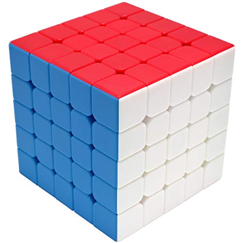 Maomaoyu Cubo Magico 5x5 5x5x5 Original Puzzle Cubo de la Velocidad Niños Juguetes Educativos, Stickerless