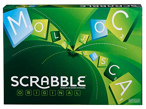 Mattel Games Scrabble original en català, joc de taula (Mattel Y9595)