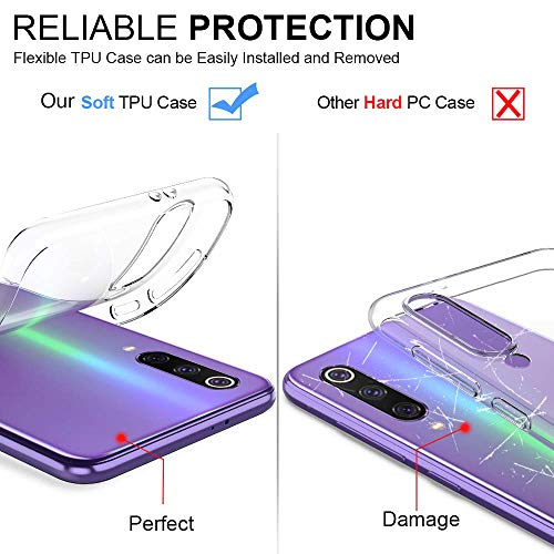 Oihxse Compatible con Motorola Moto G6 Plus Funda Suave Gel TPU Silicona Cristal Transparente Carcasa Acuarela Animal Pintado Patrón Protectora Estuche Bumper Caso Case (B7)