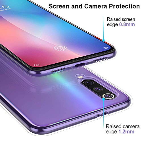 Oihxse Compatible con Motorola Moto G6 Plus Funda Suave Gel TPU Silicona Cristal Transparente Carcasa Acuarela Animal Pintado Patrón Protectora Estuche Bumper Caso Case (B7)