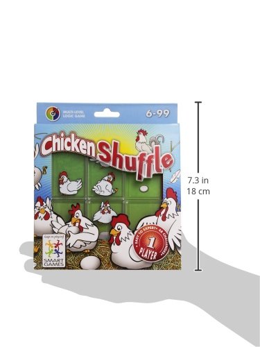 Smart Games Chicken Shuffle - Escondite en la granja, juego de ingenio (SG430)