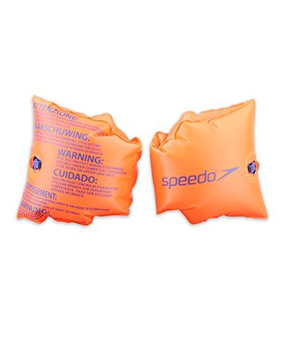 Speedo Manguitos Estampados Koala, Unisex niños, Naranja, 0-2 Años