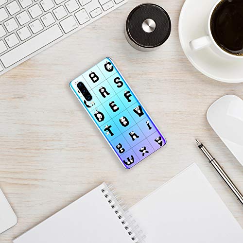 Suhctup Funda Compatible para Samsung Galaxy A8 Plus,Carcasa Transparente Dibujos Animal Suave Silicona TPU Gel Bumper Ultra Pulgada Antigolpes Crystal Clear Protector Piel Case Cover,Panda 4