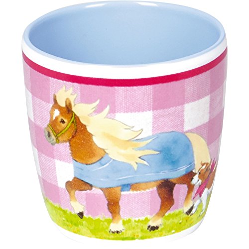 Tasse "Mein kleiner Ponyhof", bunt