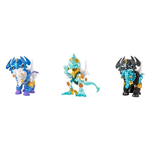 Treasure X Beast Sigle Pack. Fire VS Ice 6 nuevas Dino Bestias coleccionables (FAMOSA 700015741) , color/modelo surtido