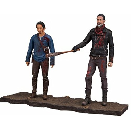 Walking Dead TV Negan y Glenn Figura de acción, Multicolor, 12,5 cm (McFarlane 14518-2)