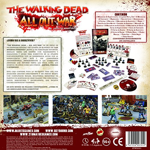 2 Tomatoes Games The Walking Dead: All out War-Caja Base, Multicolor (8437016497012)