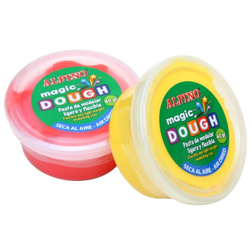 Alpino - Kit de Modelado Magic Dough 8 x 40 gr