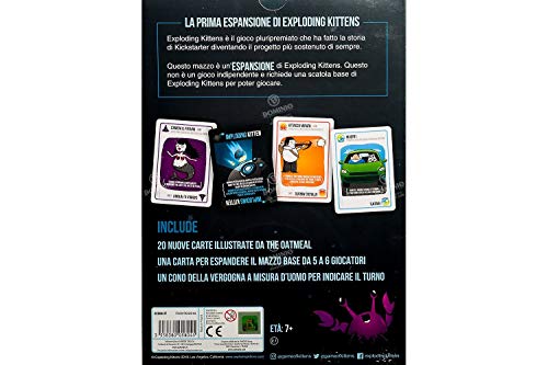 Asmodee- Imploding Kittens, Juego de Mesa, Color 8542