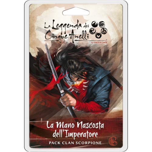 Asmodee Italia - La leyenda de los cinco anillos LCG expansión la mano oculta del emperador Living Card Game, color, 9119 , color/modelo surtido