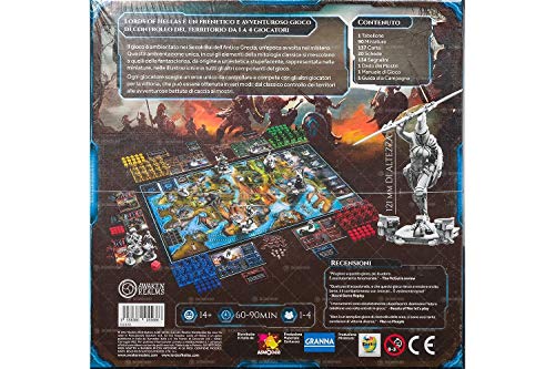 Asmodee Italia Lords of Hellas juego de mesa, Color Negro, 10500  , color/modelo surtido