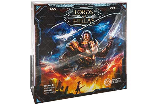 Asmodee Italia Lords of Hellas juego de mesa, Color Negro, 10500  , color/modelo surtido