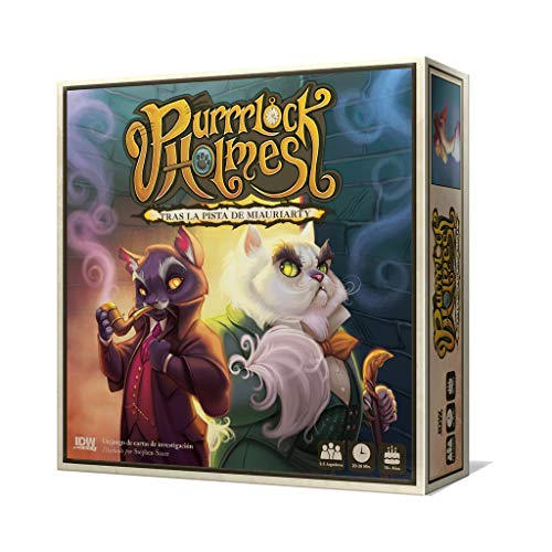 Asmodee- Purrrlock Holmes - Español, Color (IDPH0001)