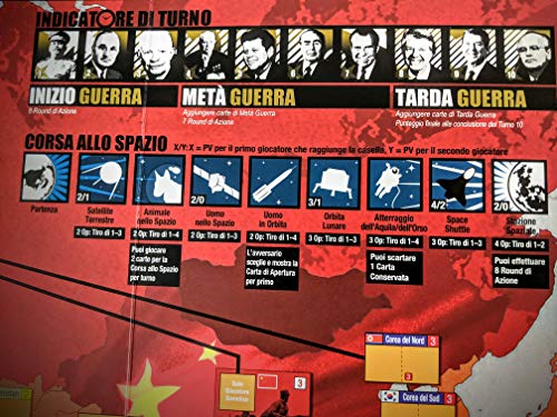 Asterion Twilight Struggle La Guerra Fredda 1945-1989 - Juego de Mesa (versión en Italiano) [Importado de Italia]