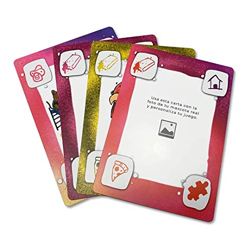 Átomo Games Más Mascotas. Juego de Cartas. Expansión Mascotas