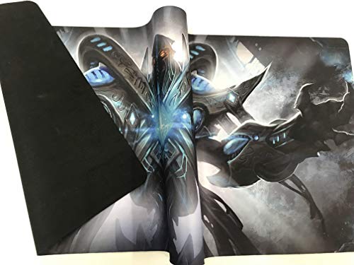 Atraxa Praetors Voice – Juego de mesa MTG Playmat mesa de juegos tamaño 60 x 35 cm borde de bloqueo alfombrilla de ratón para Yugioh Pokemon Magic The Gathering