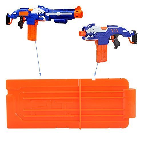 Bala clip cargadores con la aplicación de pop-cargador para Nerf N-Strike Elite XD Modulus IonFire（se puede añadr 12pcs bala)