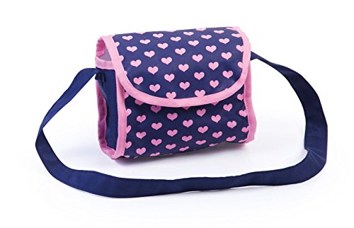 Bayer Design- Cochecito de muñeca, Trendy, Color Azul, Rosa, 68 x 67 x 41 cm (13052AA)