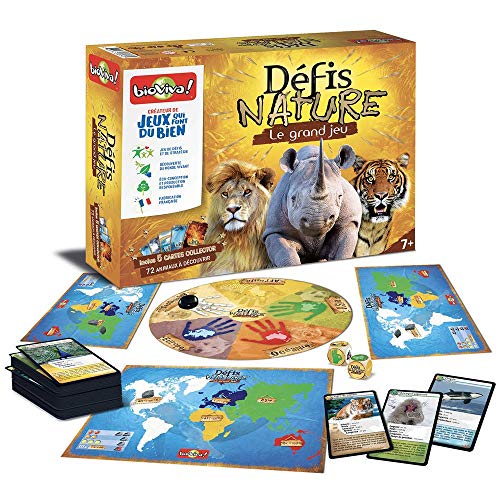 Bioviva el Gran Juego retos Nature + Tarjetas Collector, 280143, Multicolor, 32,5 x 8 x 24,5