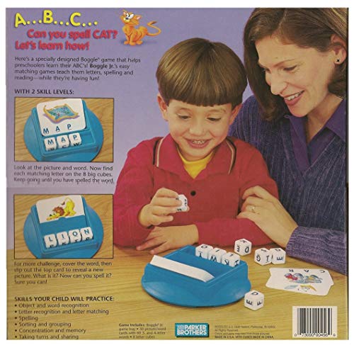 Boggle Jr. Your Preschooler's First Boggle Game (1998) by Hasbro