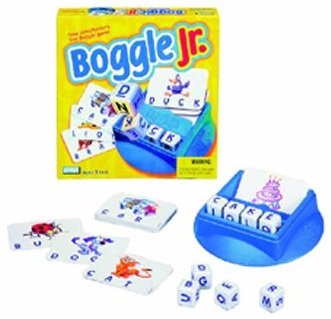 Boggle Jr. Your Preschooler's First Boggle Game (1998) by Hasbro