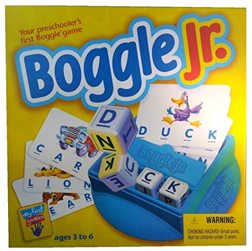 Boggle Jr. Your Preschooler's First Boggle Game (1998) by Hasbro