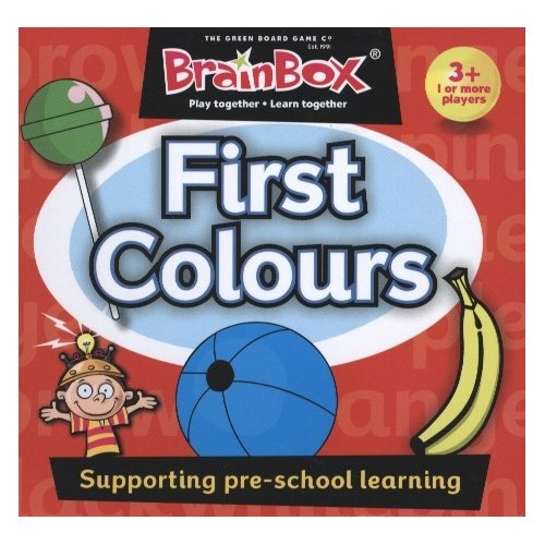 Brain Box- First Colours, juego de mesa, Multicolor (BrainBox G0990070) , color/modelo surtido