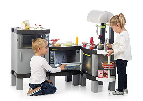 Chicos - Cocina XXXL Smart, Infantil con Luces y Sonido y 31 Accesorios Incluidos, a Partir de 3 Años, Medidas-120.8 x 94.8 x 100 cm (Fábrica de Juguetes 85016)