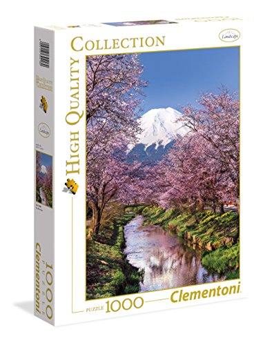 Clementoni-39418 Puzzle 1000 Piezas Montaña Fuji (39418.0)