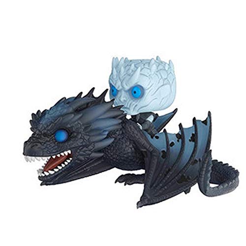 Cylficl Anime Juego de Acción Animación Modelo de Poder, El Rey de la Noche Montar un Dragón, Decoración de escritorio, 14 cm