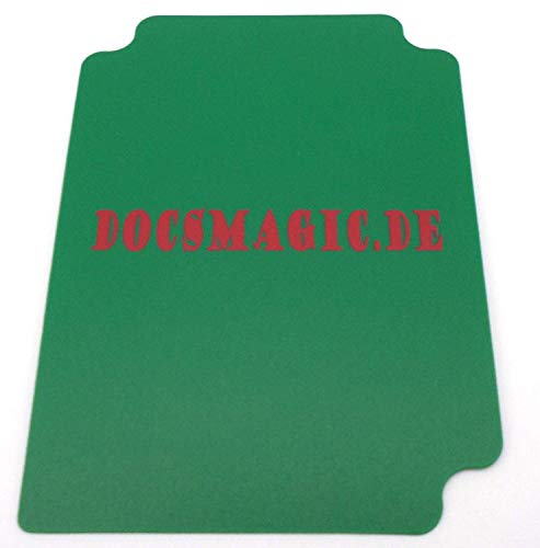 docsmagic.de 4 x Deck Box Full Green + Card Divider - Caja Verde - PKM YGO MTG