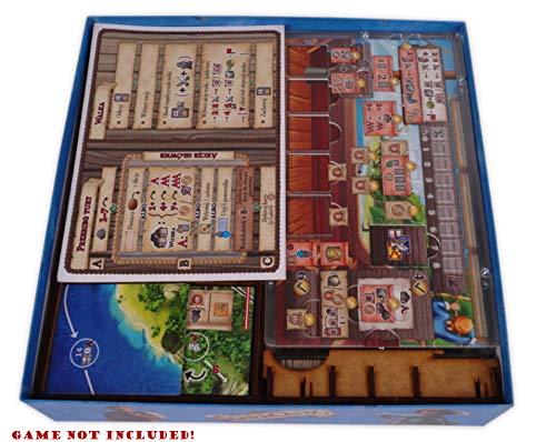 docsmagic.de Insert + 4 Player Organizer for Maracaibo Box - Encarte