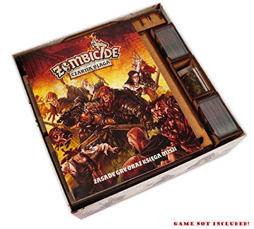 docsmagic.de Organizer Insert for Zombicide Black Plague Box - Encarte